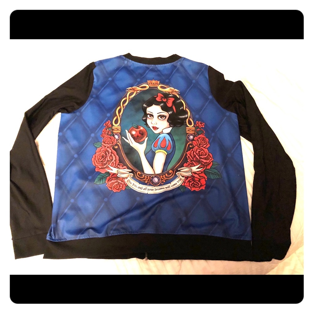 Blackmilk Clothing XL Snow White GF Bomber